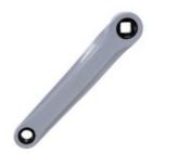 364 SW - BRACO ESQUERDO 170MM ENCAP.CINZA