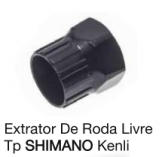 1196 EXTRATOR DE RODA LIVRE TIPO SHIMANO kENLI