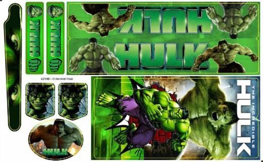 2718 RBW - ADESIVO VINIL INFANTIL ESPECIAL HULK