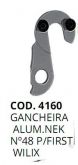 4161 RBW - GANCHEIRA ALUM. NEK Nº 48 PARA FIRST WILIX