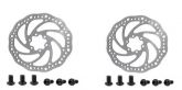 4559 SORO = DISCO ROTOR AÇO 160MM GTA COM PARAFUSO - 0 PAR