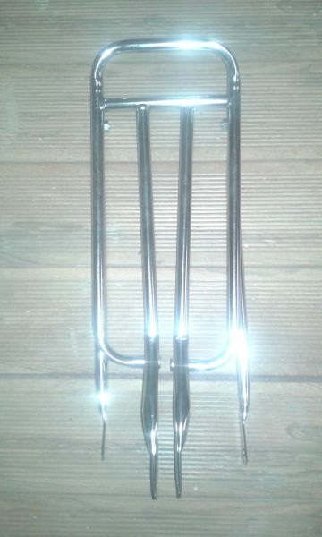 380 SW - Garupa porta embrulho para bicicleta masc, fem, cromada